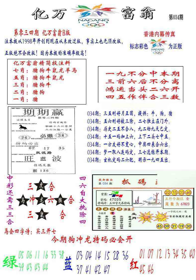 034期亿万富翁B[图]